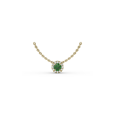 Fana Color Fashion Necklace P7001E-18kt-Yellow