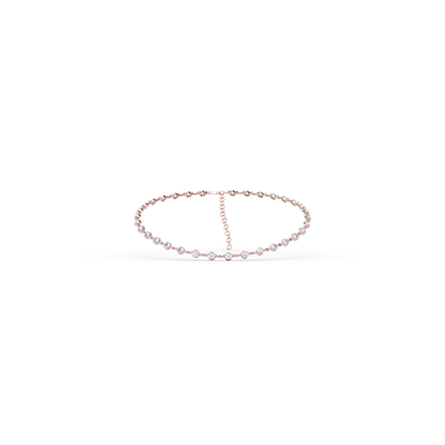 Fana Diamond Fashion Necklace N5106-18kt-Rose