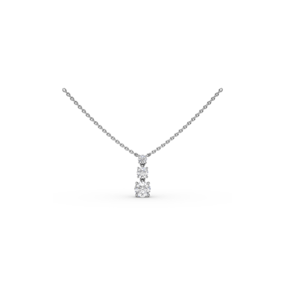 Fana Diamond Fashion Necklace N5134-18kt-White Fana Diamond Fashion Necklace N5134-18kt-White