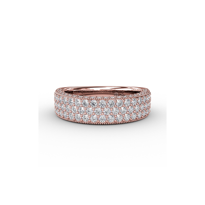 Fana Diamond Fashion Ring R2041-14kt-Rose Fana Diamond Fashion Ring R2041-14kt-Rose