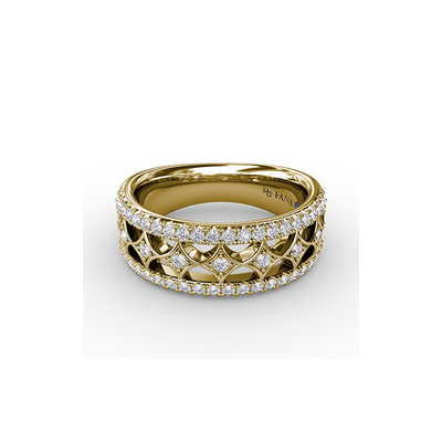 Fana Diamond Fashion Ring R4725-18kt-Yellow