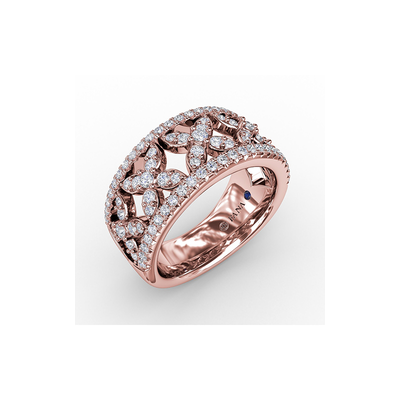 Fana Diamond Fashion Ring R2021-18kt-Rose