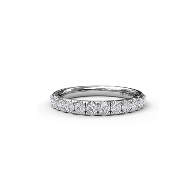 Fana Matching Band Wedding Band W3003-18kt-White