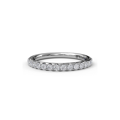 Fana Matching Band Wedding Band W3024-14kt-White