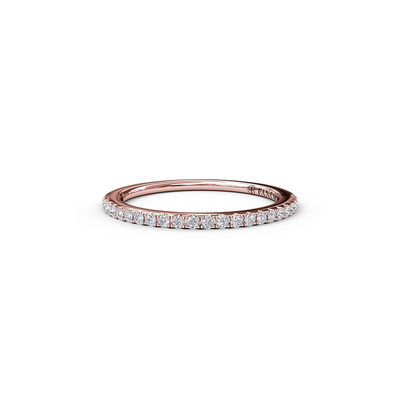 Fana Matching Band Wedding Band W3044-18kt-Rose