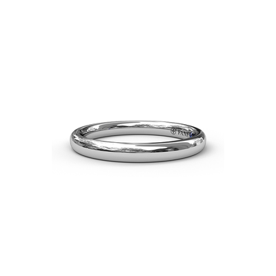 Fana Matching Band Wedding Band W3051-14kt-White