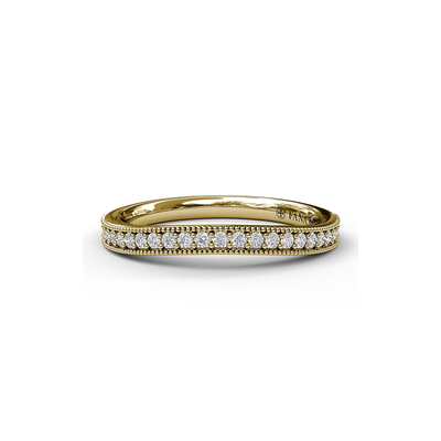 Fana Matching Band Wedding Band W3054-18kt-Yellow