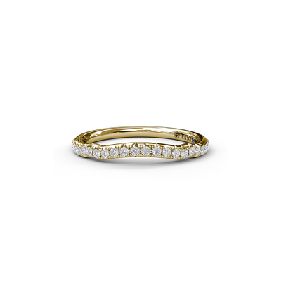 Fana Matching Band Wedding Band W3073-18kt-Yellow