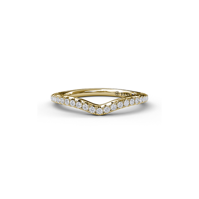 Fana Matching Band Wedding Band W3074-14kt-Yellow