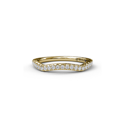 Fana Matching Band Wedding Band W3077-18kt-Yellow