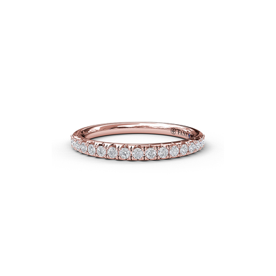 Fana Matching Band Wedding Band W3094-14kt-Rose