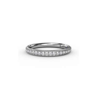 Fana Matching Band Wedding Band W3189-Platinum