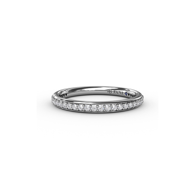 Fana Matching Band Wedding Band W3206-14kt-White