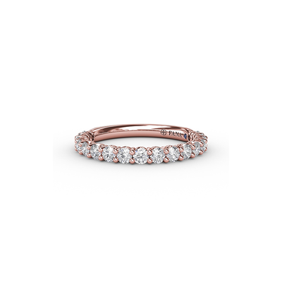Fana Matching Band Wedding Band W3219-18kt-Rose