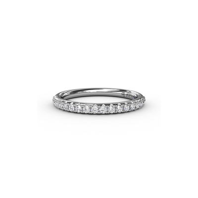 Fana Matching Band Wedding Band W3223-18kt-White