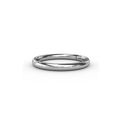 Fana Matching Band Wedding Band W3224-14kt-White