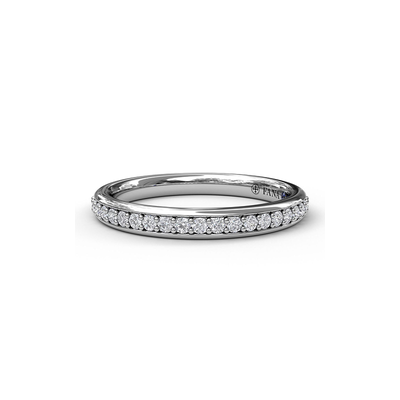 Fana Matching Band Wedding Band W3528-14kt-White
