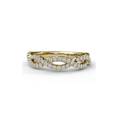 Fana Matching Band Wedding Band W3826-14kt-Yellow