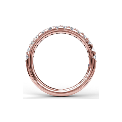 Fana Matching Band Wedding Band W3921-14kt-Rose