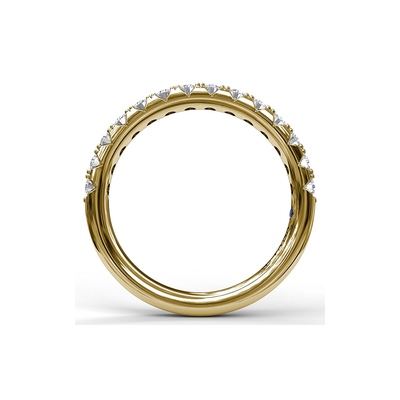 Fana Matching Band Wedding Band W3921-18kt-Yellow