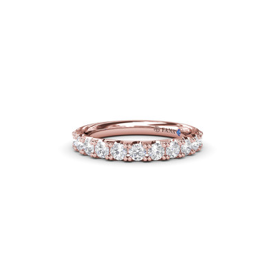 Fana Matching Band Wedding Band W4072-14kt-Rose