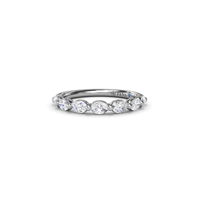 Fana Matching Band Wedding Band W4075-Platinum