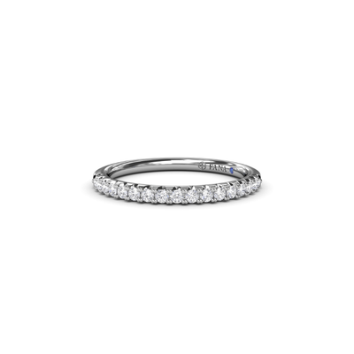 Fana Matching Band Wedding Band W4180-14kt-White