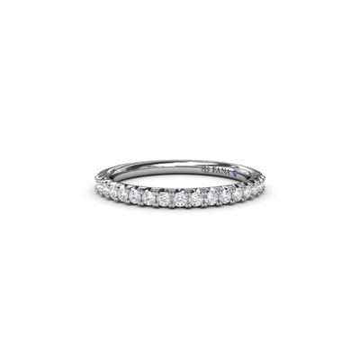 Fana Matching Band Wedding Band W4197-Platinum
