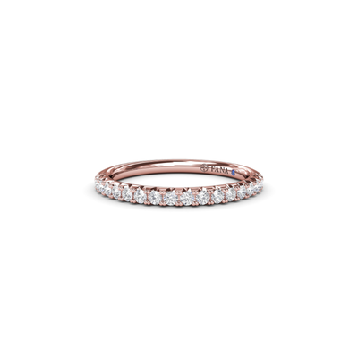 Fana Matching Band Wedding Band W4204-18kt-Rose