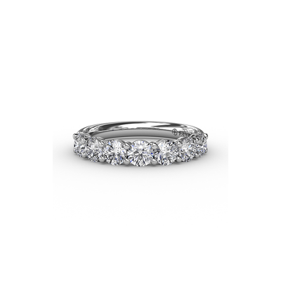 Fana Matching Band Wedding Band W6206-18kt-White