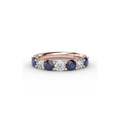 Fana Matching Band Wedding Band W6206S-14kt-Rose