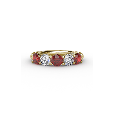 Fana Matching Band Wedding Band W6207R-18kt-Yellow