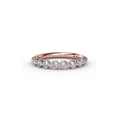 Fana Matching Band Wedding Band W6302-18kt-Rose