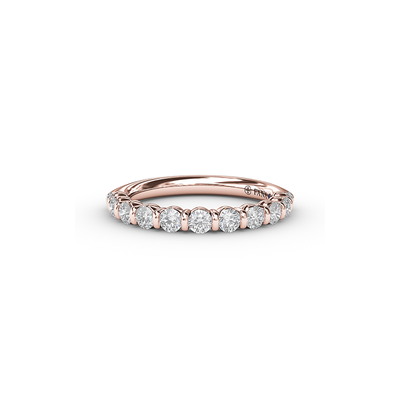 Fana Matching Band Wedding Band W6303-14kt-Rose