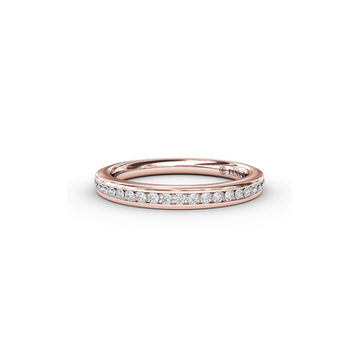 Fana Matching Band Wedding Band W6503-18kt-Rose