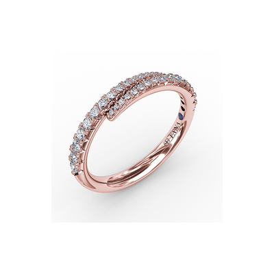Fana Matching Band Wedding Band W7264-14kt-Rose