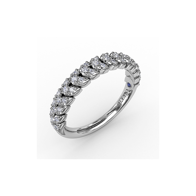 Fana Matching Band Wedding Band W7271-14kt-White
