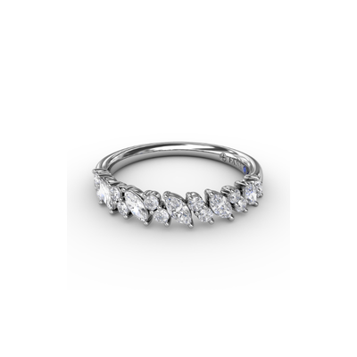 Fana Anniversary Band Wedding Band W7449-Platinum