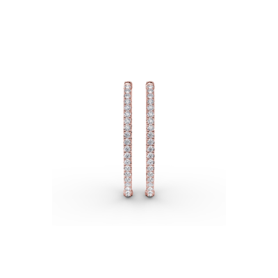Fana Diamond Fashion Earrings ER4939-14kt-Rose