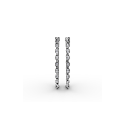 Fana Diamond Fashion Earrings ER4951-14kt-White Fana Diamond Fashion Earrings ER4951-14kt-White