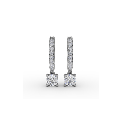 Fana Diamond Fashion Earrings ER5074-14kt-White