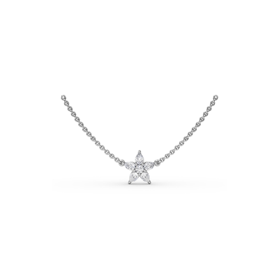 Fana Diamond Fashion Necklace N4973-14kt-White