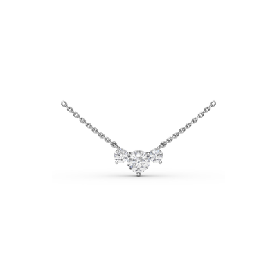 Fana Diamond Fashion Necklace N5136-14kt-White Fana Diamond Fashion Necklace N5136-14kt-White