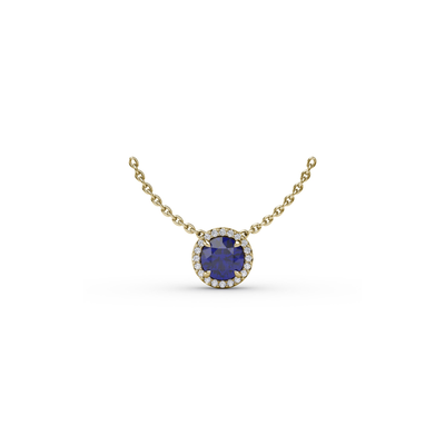 Fana Color Fashion Necklace P7003S-14kt-Yellow