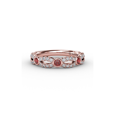 Fana Color Fashion Ring R1720S-14kt-Rose