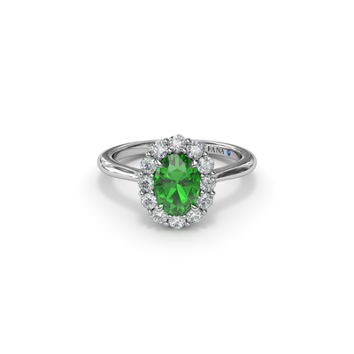 Fana Color Fashion Ring R1835E-14kt-White