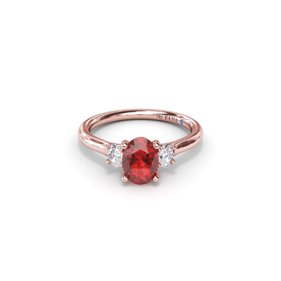 Fana Color Fashion Ring R1852R-14kt-Rose