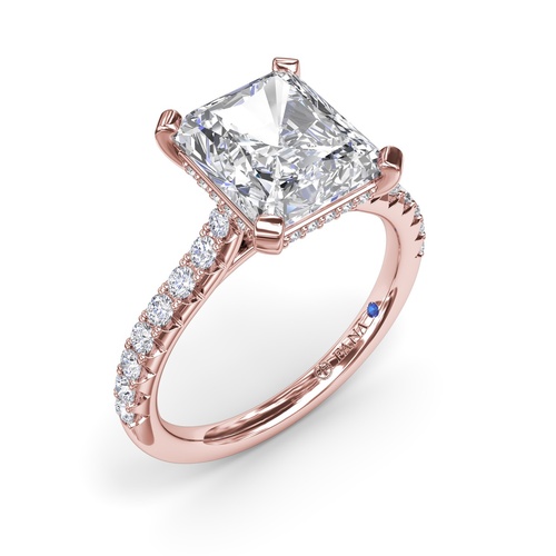 Fana Engagement Ring S3024-RA-3.00CT-14k-Rose