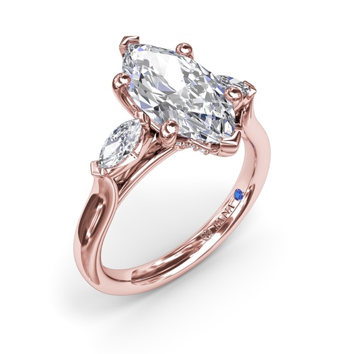 Fana Engagement Ring S4321-14kt-Rose
