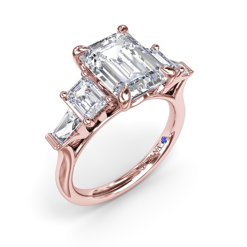 Fana Engagement Ring S4323-14kt-Rose